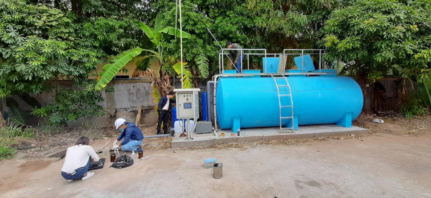 Module xử lý nước thải sinh hoạt 5m3